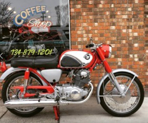 1967 Honda Super Hawk Motorcycle at Cafe Racers in Ypsilanti MI