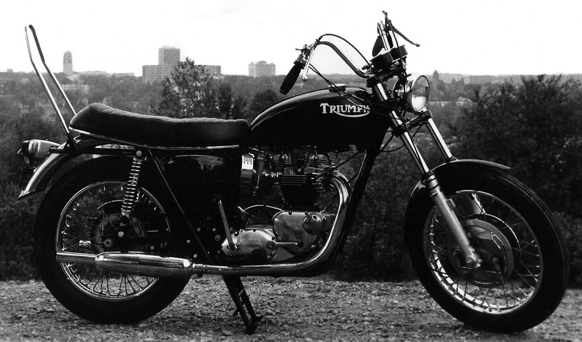 1967 Triumph Bonneville Motorcycle